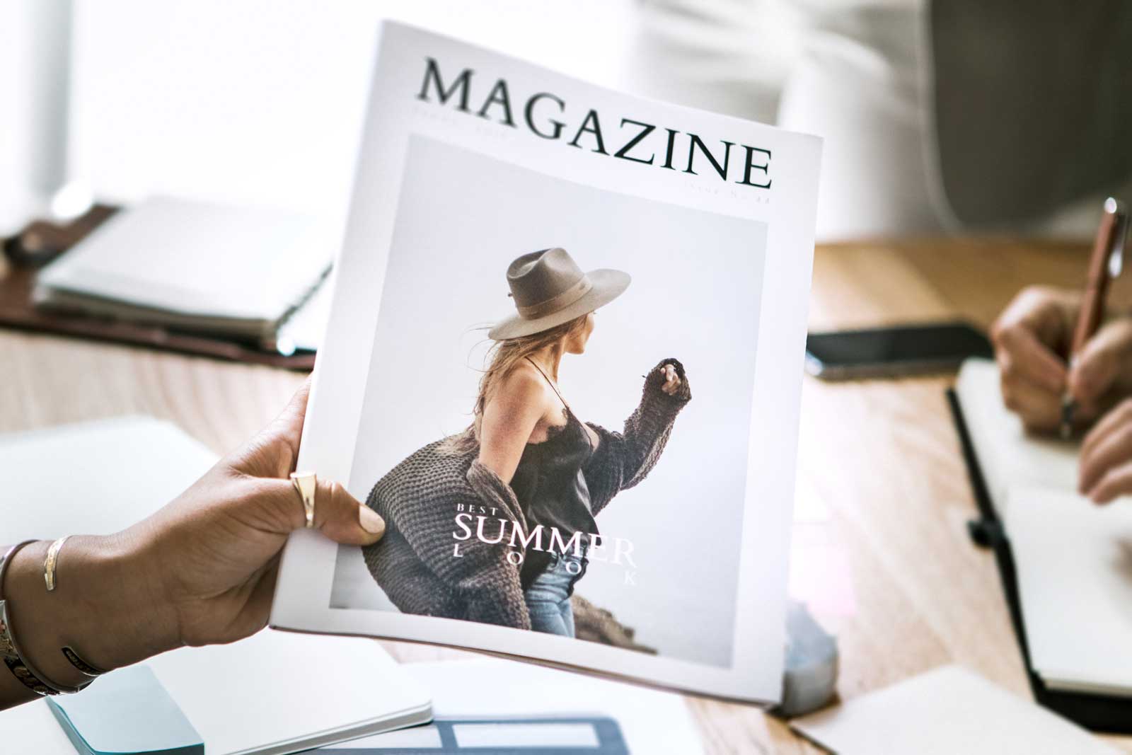 Example issue of a magazine that can be printed and bound at Project Center AZ