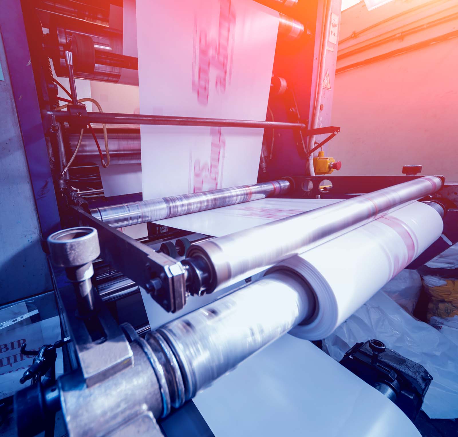 Same Day printing available in Phoenix AZ - image of commercial press